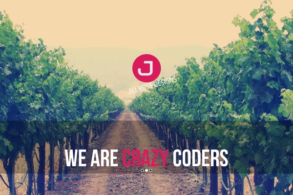 Jarvis theme site design template sample