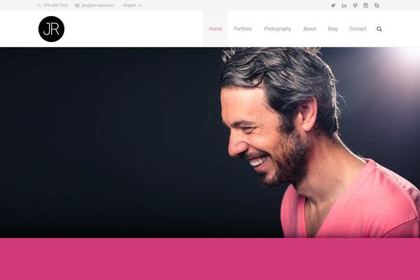 Impreza theme site design template sample