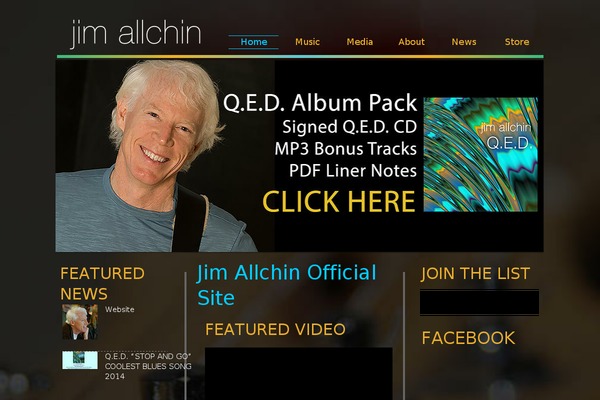 jimallchin.com site used Sound_rock