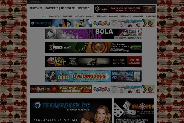 Point theme site design template sample