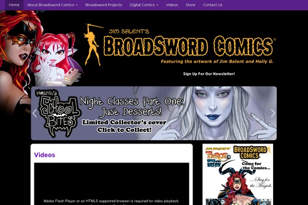 bstrapped-broadsword theme websites examples