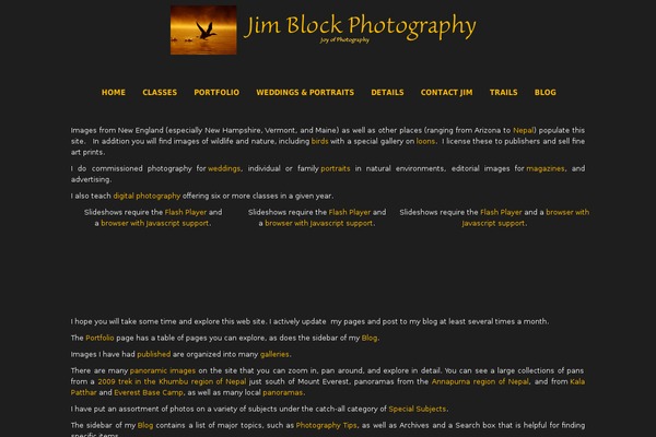 Photocrati v 4.5.1 theme site design template sample