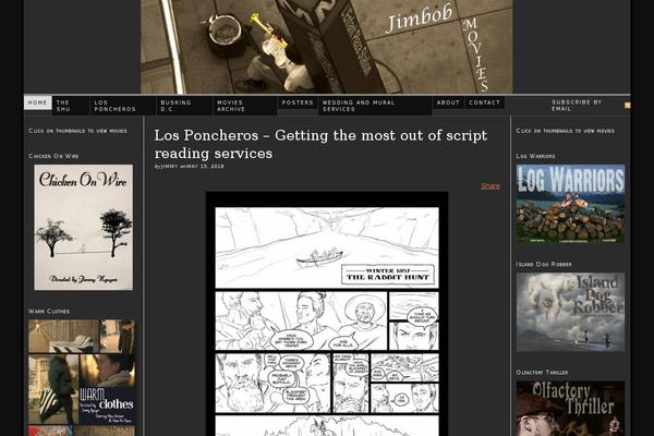 Thesis 1.6 theme site design template sample
