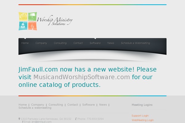 jimfaull.com site used Done