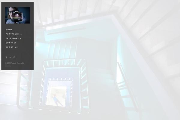 TopPic theme site design template sample