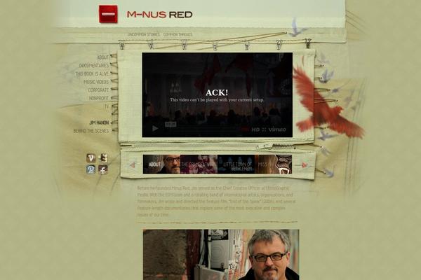 Knead theme site design template sample