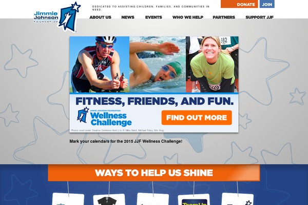 jimmiejohnsonfoundation.org site used Jjf