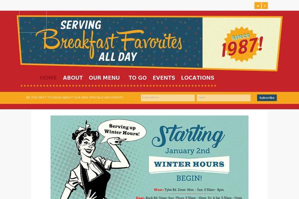 Salient theme site design template sample