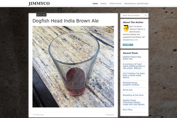 jimmyco.com site used Millo