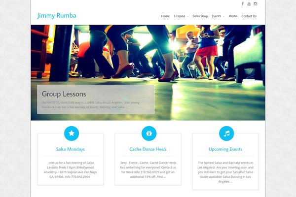 Intuition theme site design template sample