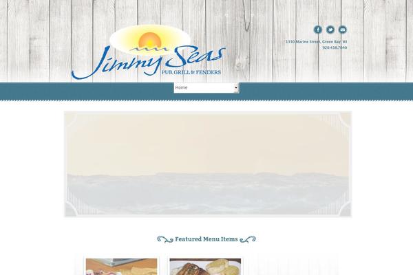 Seafresh theme site design template sample