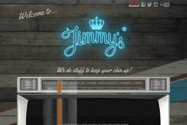 jimmys theme websites examples