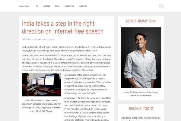 Blogoma theme site design template sample