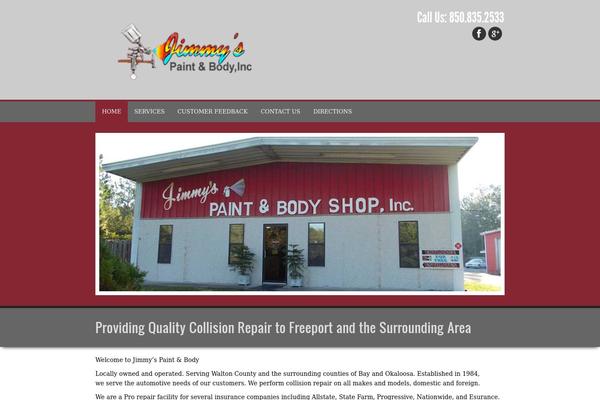 Elegantbiz theme site design template sample