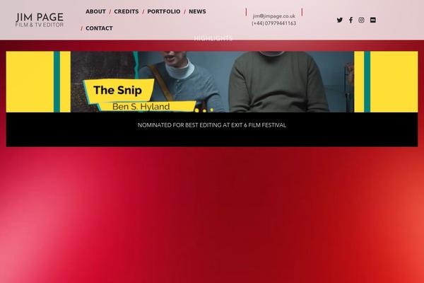 jimpage.co.uk site used Filmax