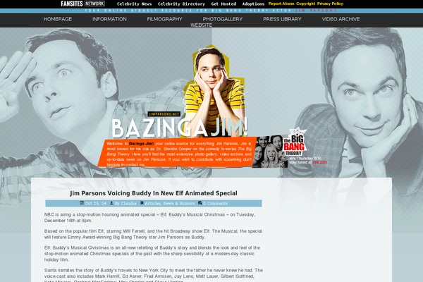 Oneline-lite theme site design template sample