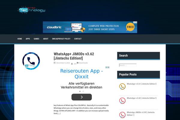 Site using AdControl plugin