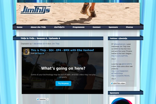 Site using All-In-One Cufon plugin