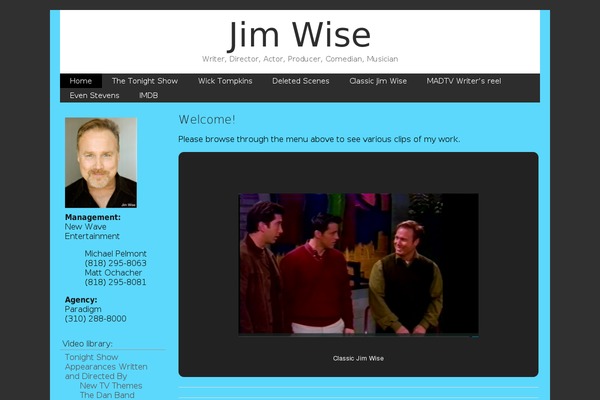NewMedia theme site design template sample