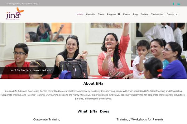 Event theme site design template sample