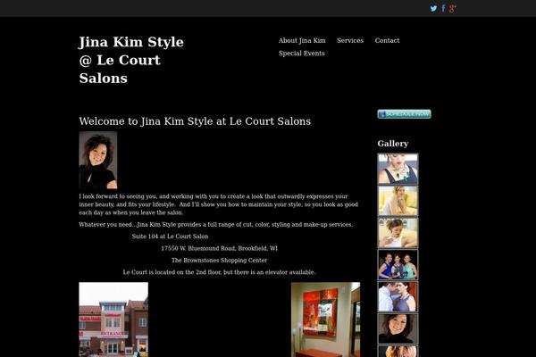 eClipse theme site design template sample