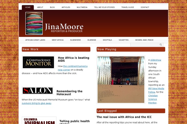 Site using Wp-showcase plugin