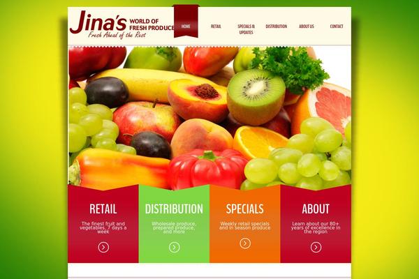 Agriculture theme site design template sample