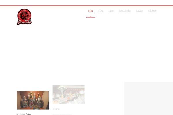 Infinite theme site design template sample