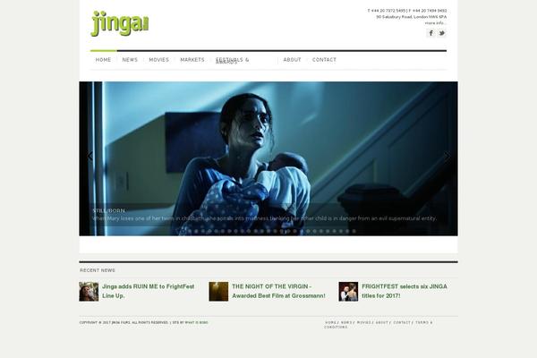 Evermore theme site design template sample