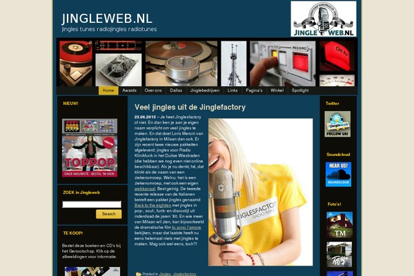 Jolene theme site design template sample