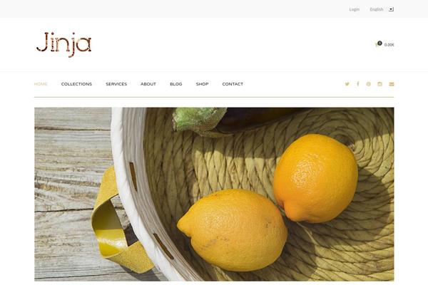 Origami theme site design template sample