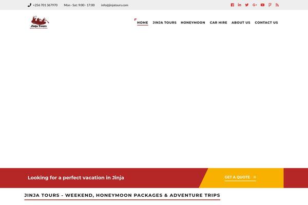Structure theme site design template sample