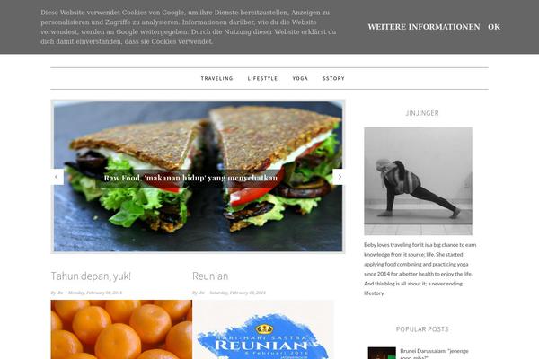 Hickory theme site design template sample