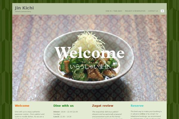 Kalium-child theme site design template sample
