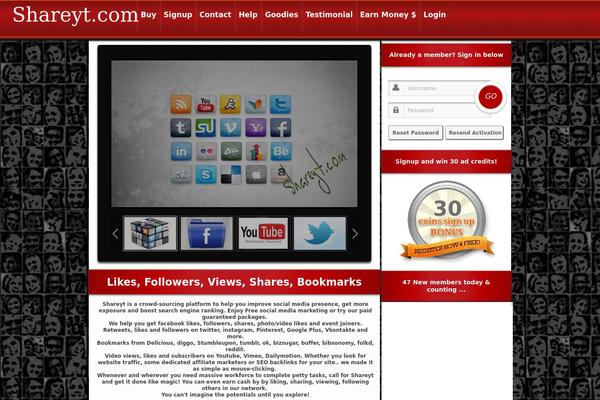 Tiny Forge theme site design template sample