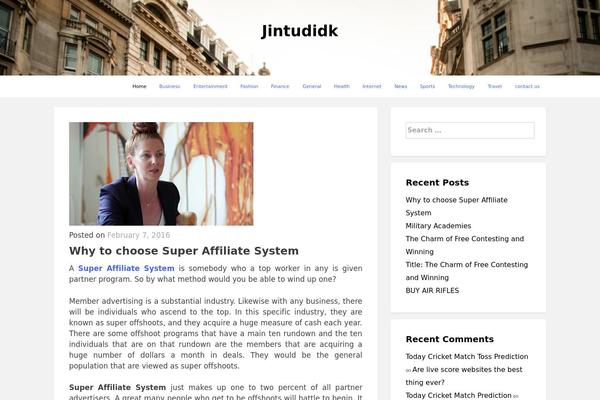 tecblogger theme site design template sample
