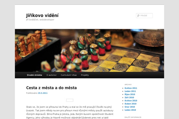 Twenty Eleven theme site design template sample