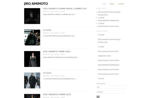 Origin theme site design template sample