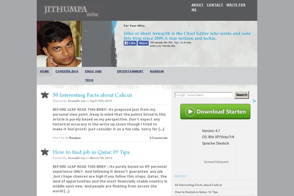 Freshlife theme site design template sample