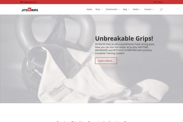 Site using Elegant Themes Icons plugin