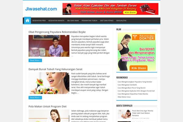 Sahifa theme site design template sample
