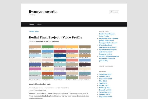 Duster theme site design template sample