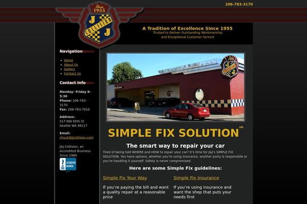 BUILDER theme site design template sample