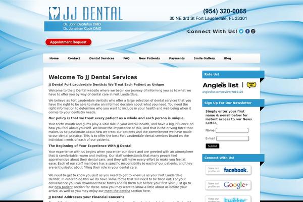 Smallbiz Dynamic theme site design template sample