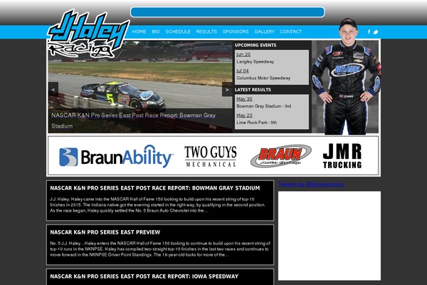 Ashe theme site design template sample