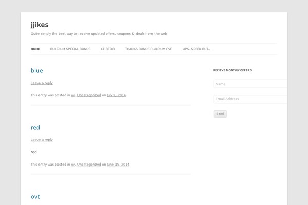Site using Automail plugin