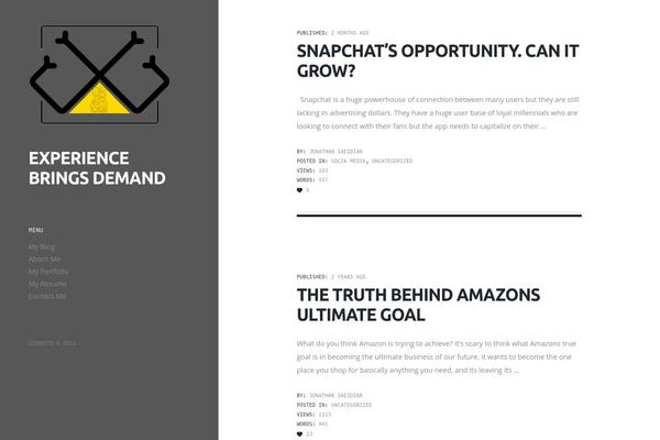 jjinvito.com site used Blooog-v1.1