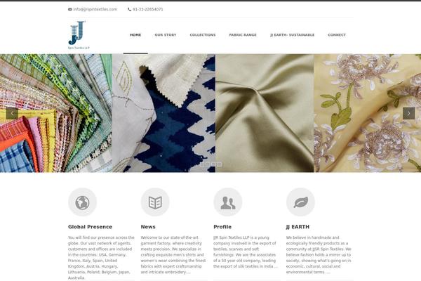 jjrspintextiles.com site used Goodwork-child