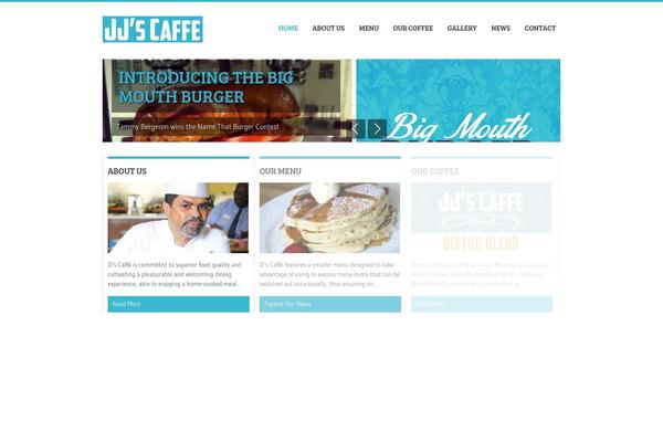 BBQ theme site design template sample