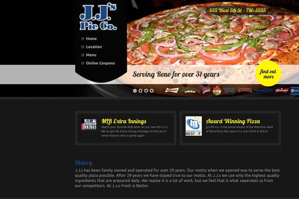 Royalty theme site design template sample